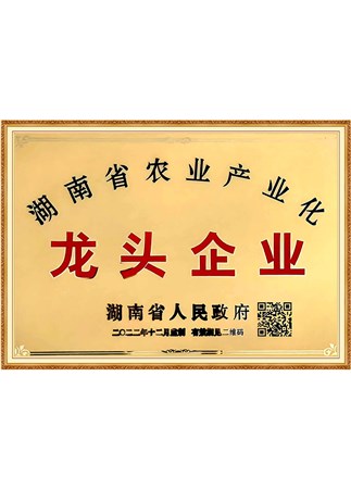 湖南省农业产业化龙头企业